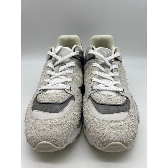 Polo Ralph Lauren Men's Trackster 200 Hairy Gray Suede Sneakers Size 11 - Picture 10 of 12